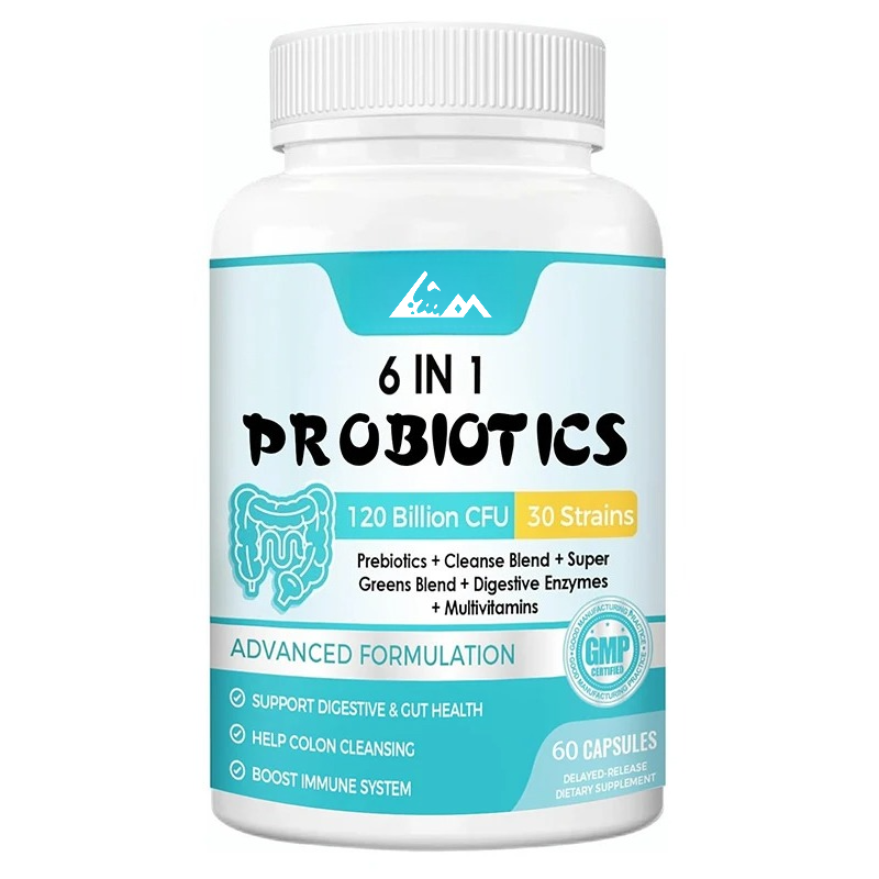 Probiotic 60 Billion - Probiotyki dla zdrowia trawiennego, zawierające 120