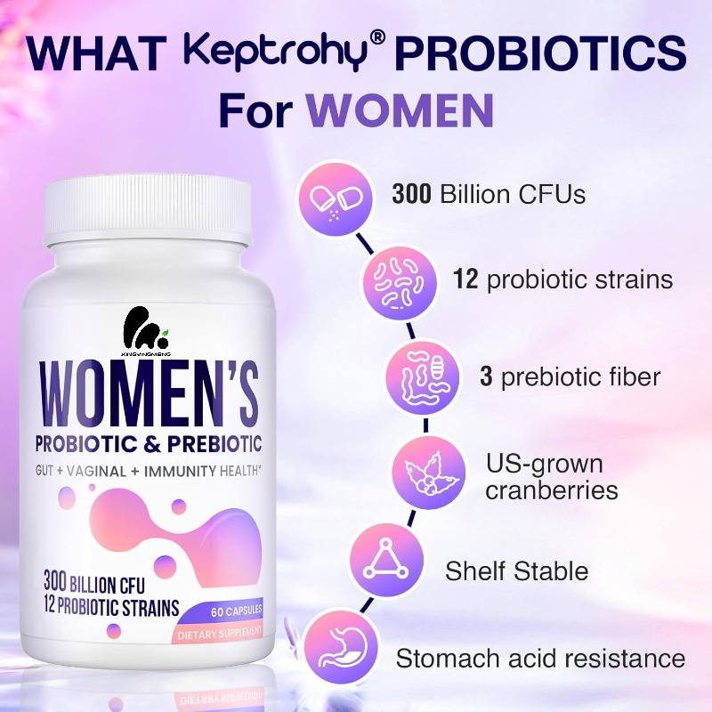 Probiotic 60 Billion - Probiotyki dopochwowe dla kobiet - 300