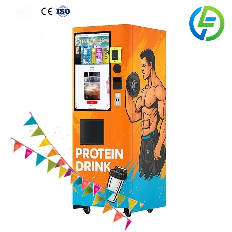 Nutrition Of Fitness - Automat do sprzedaży proteinowych koktajli z