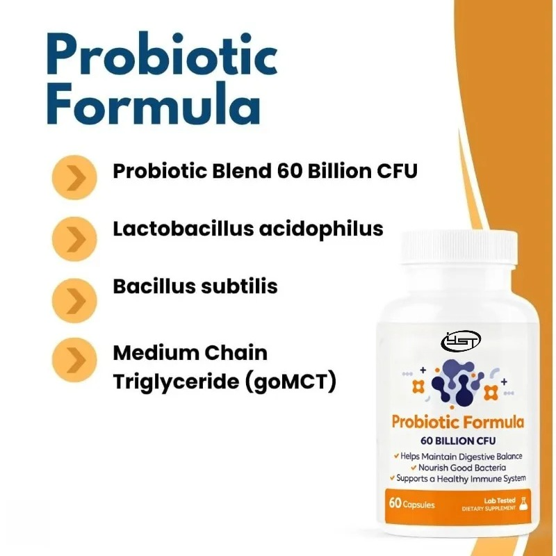 Probiotic 60 Billion - Plemiona probiotyczne - Wsparcie zdrowia jelit,
