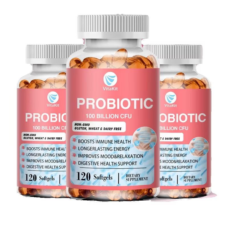 Probiotic 60 Billion - Kapsułki z probiotykami, organiczny suplement, równowaga