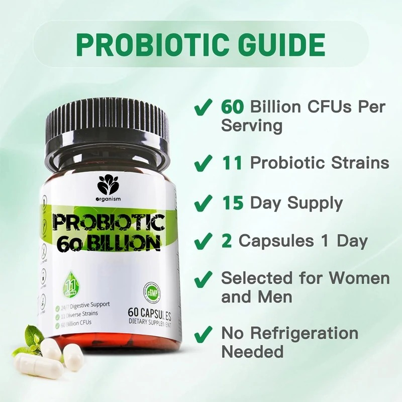 60 miliardów jednostek koloniz – Probiotic 60 Billion recenzja i cena