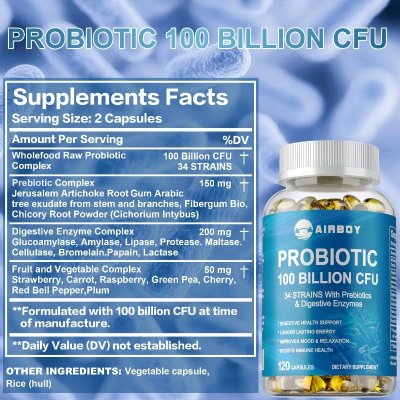 Probiotyki 100 miliardów CFU - – Probiotic 60 Billion recenzja i cena