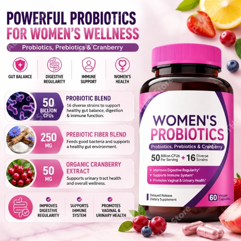 Probiotyki dla kobiet 50 milia – Probiotic 60 Billion recenzja i cena