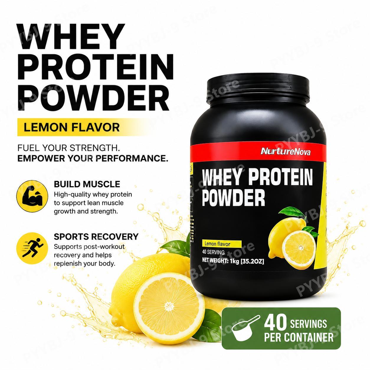 NurtureNova Whey Protein Powde – Nutrition Of Fitness recenzja i cena