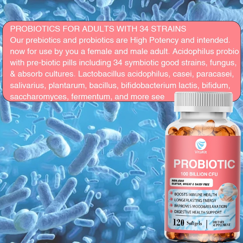 Kapsułki z probiotykami, organ – Probiotic 60 Billion recenzja i cena